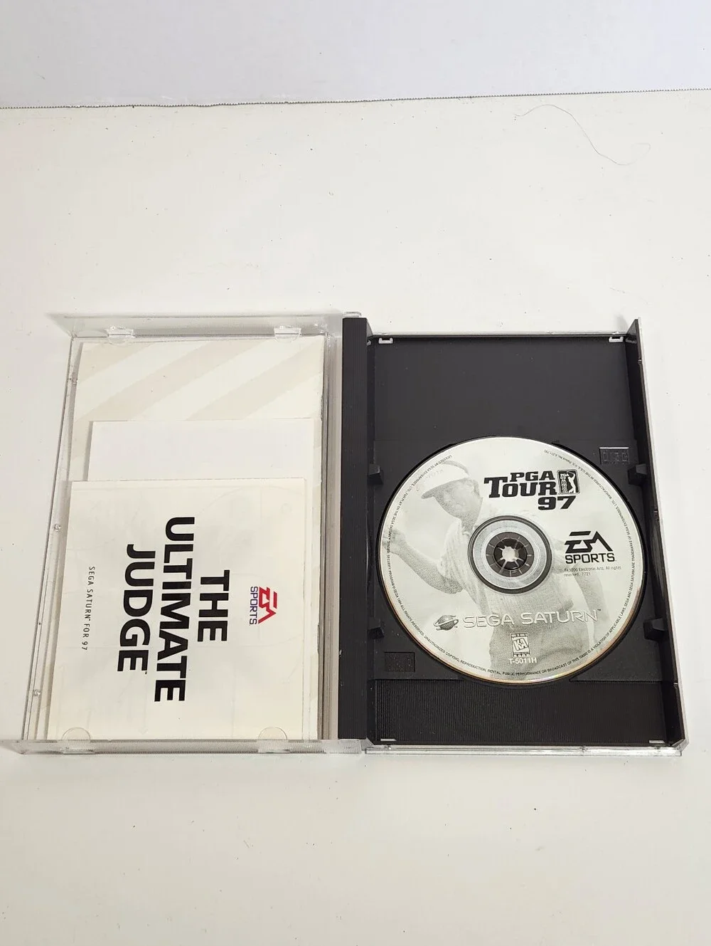 EA SPORTS PGA Tour 97 Sega Saturn w/ Manual NTSC-U/C (US/Canada) 1997